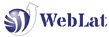 Logo rectangular de WebLat 160 px.